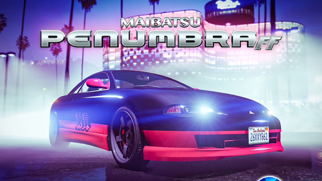 GTA 5 Online : La Maibatsu Penumbra FF est la voiture du podium du casino