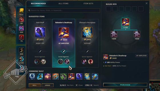 Riot dévoile un premier aperçu des nouveaux items