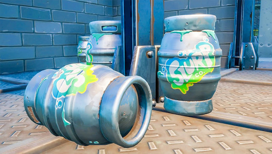 Où trouver des barils de bleuvage sur Fortnite ?