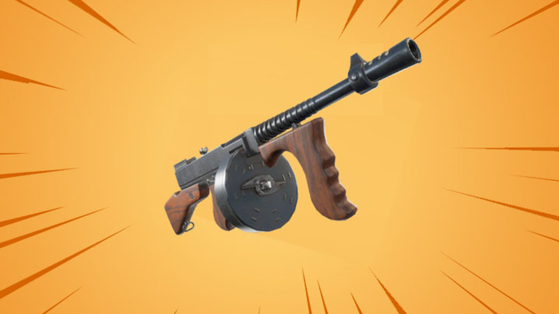 Fortnite : Drum Gun, nouvelle arme dataminée pour le 4.6