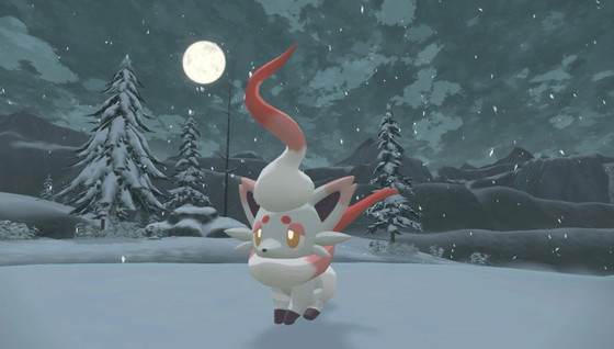 Pleine lune dans Pokémon Arceus, comment l'observer ?