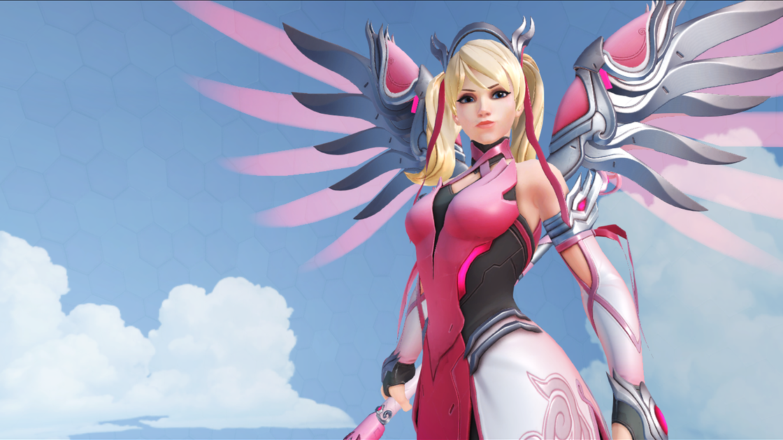 OW : un skin sur Ange contre le cancer