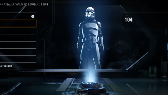 Fuites des skins pour SWBF2