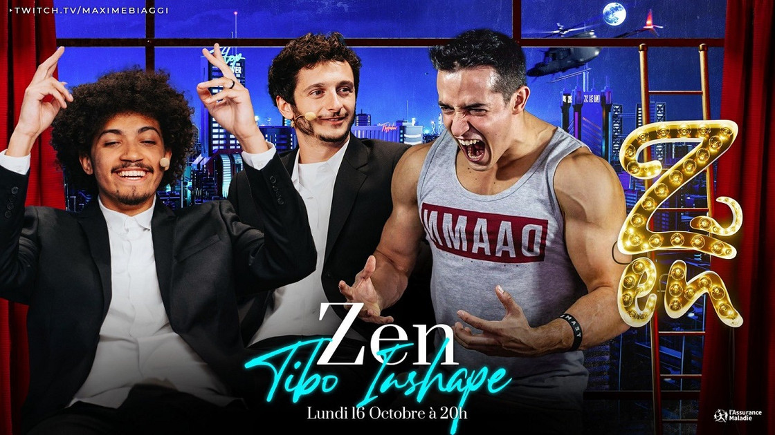 Zen reçoit Tibo InShape sur son plateau ! Où regarder l'émission et le replay ?