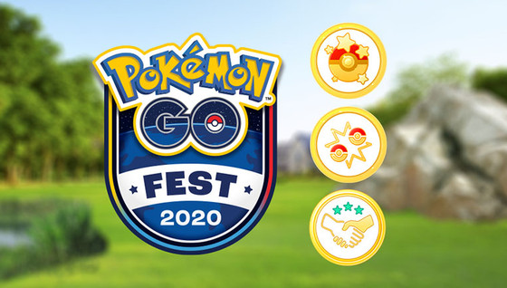 Pikachu volant shiny, Poichigeon shiny et Couaneton dans la première semaine du Pokémon GO Fest de juillet