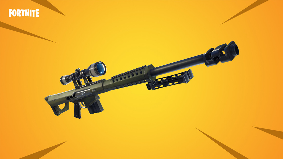 Fusil de sniper lourd Fortnite OG, où en trouver en saison originale du chapitre 4 ?