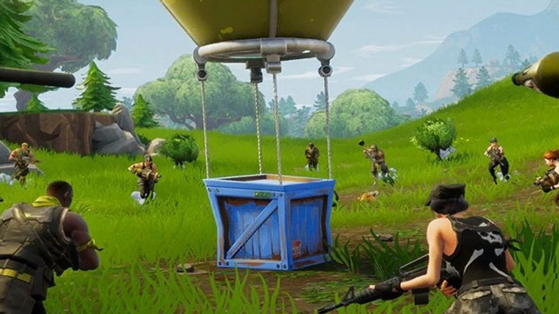 Utiliser un ravitaillement sur commande dans plusieurs parties sur Fortnite, comment réaliser le défi de la saison 4 du chapitre 3