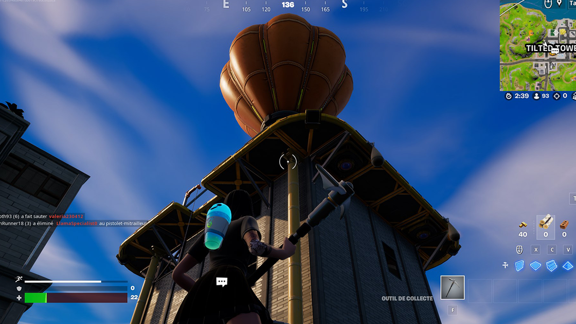 Défoncer une porte à Cloudy Condos et Assurance Au Calme dans Fortnite, défi semaine 1