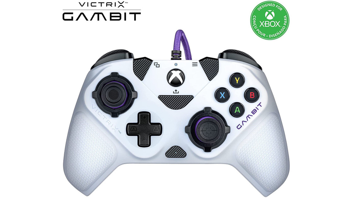 Test manette Victrix Gambit pour Xbox Series X de PDP