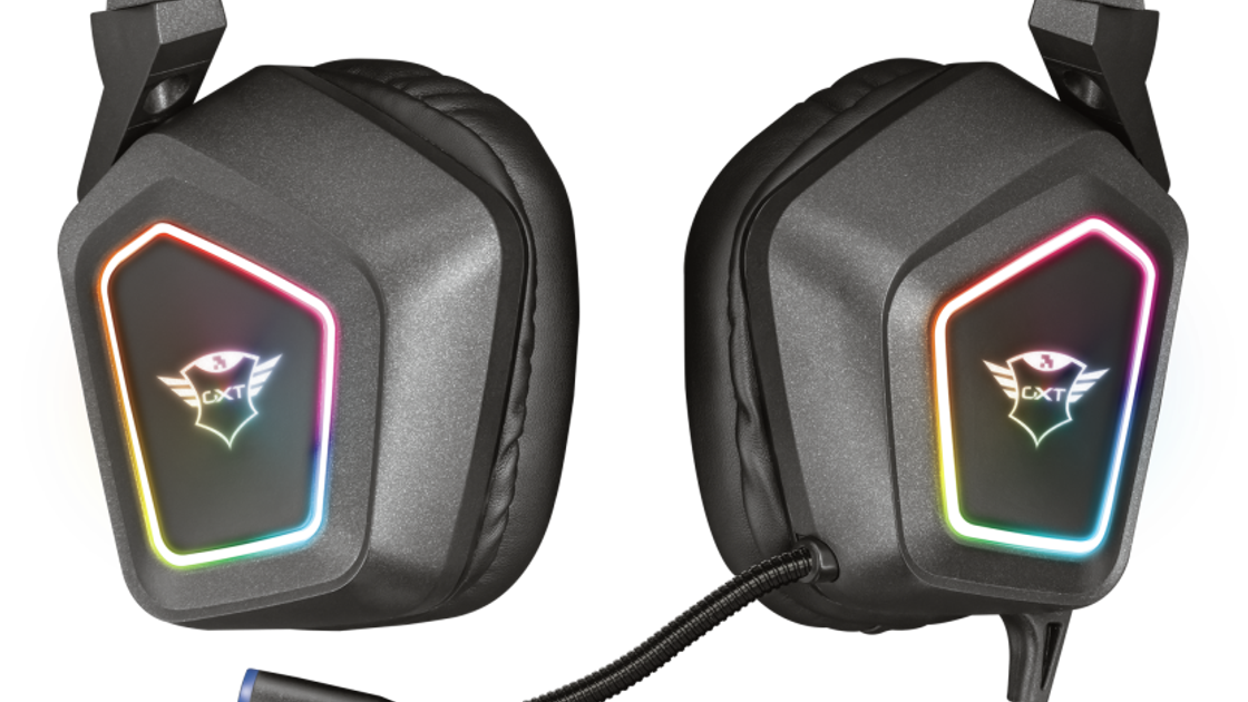 Test du casque de gaming Trust GXT 450 Blizz, RGB 7.1 Surround