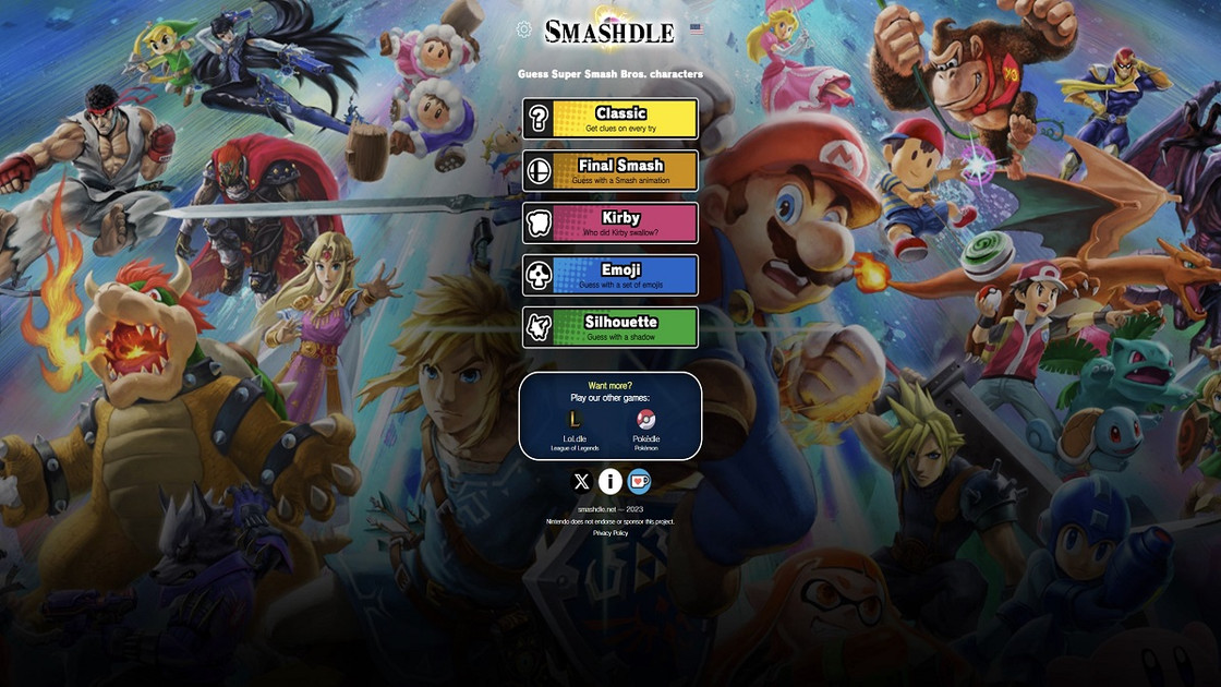 Smashdle 4 novembre 2023, quel est le personnage du jour ?