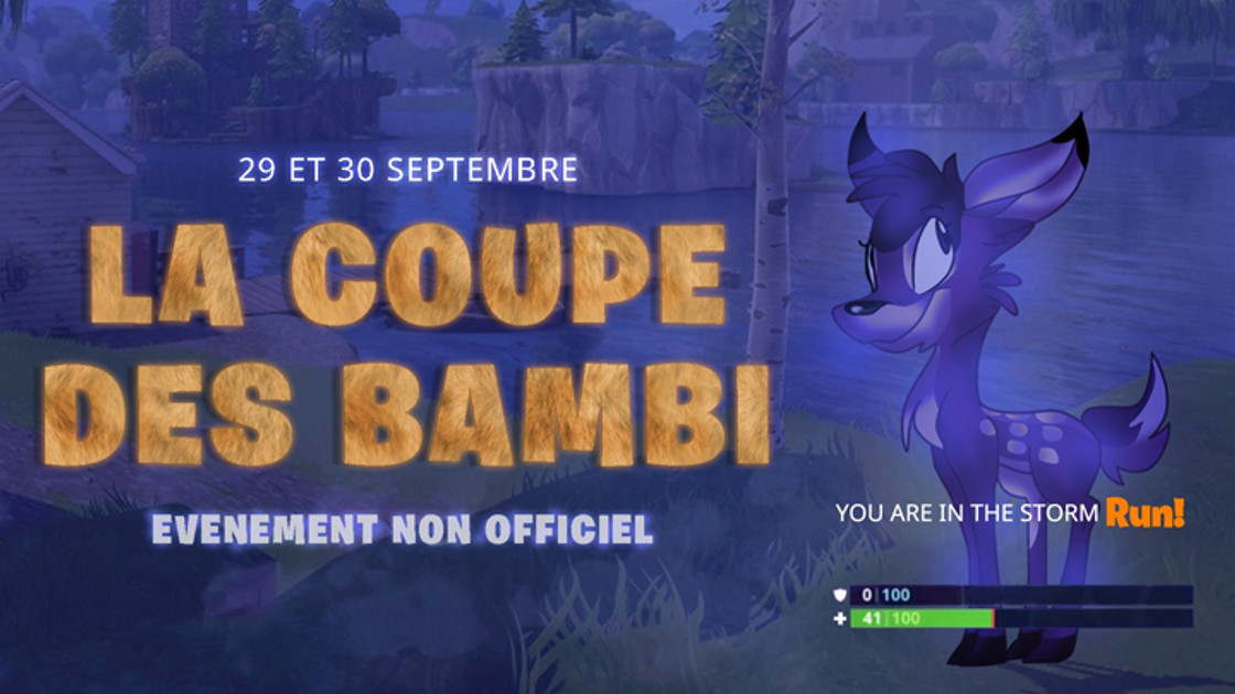 Fortnite : Coupe des bambi by Oserv Family, résultats et classement - Samedi 29 et dimanche 30 septembre