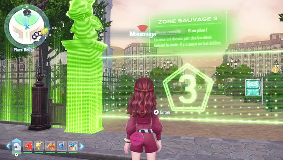 La liste complète des Pokémon de la Zone Sauvage 3 dans Pokémon Légendes Z-A