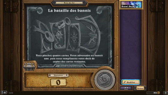 Quel deck prendre pour le bras de fer la bataille des bannis sur Hearthstone ?