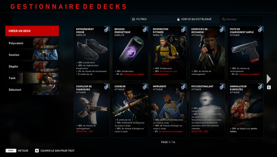 Quels sont les meilleurs decks ?