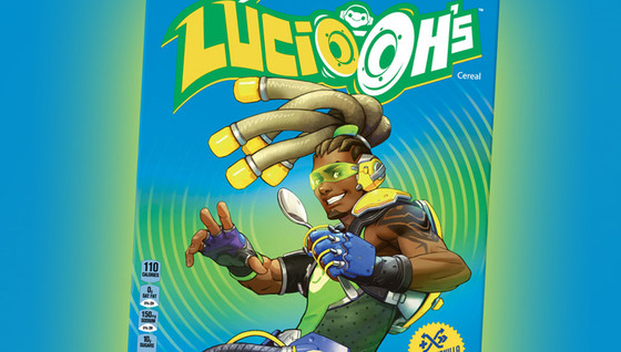 Des céréales Overwatch avec Lúcio