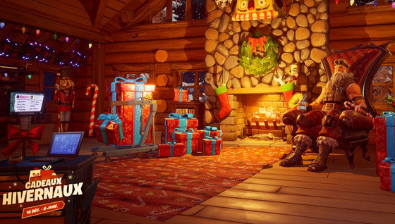 Quand a lieu l'événement de Noël sur Fortnite ?