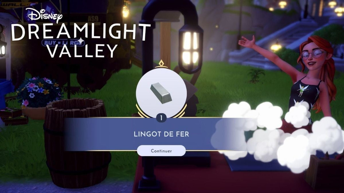 Lingot de fer Disney Dreamlight Valley : comment obtenir ce minerai ?