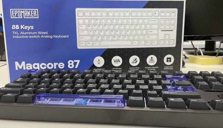 Test du Epomaker Magcore 87 : innovation magnétique au bout des doigts !