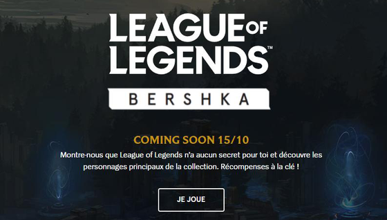 Bershka va sortir une collection League of Legends