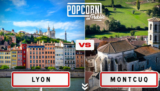 Dans quelle ville aura lieu l'émission Popcorn en public ?