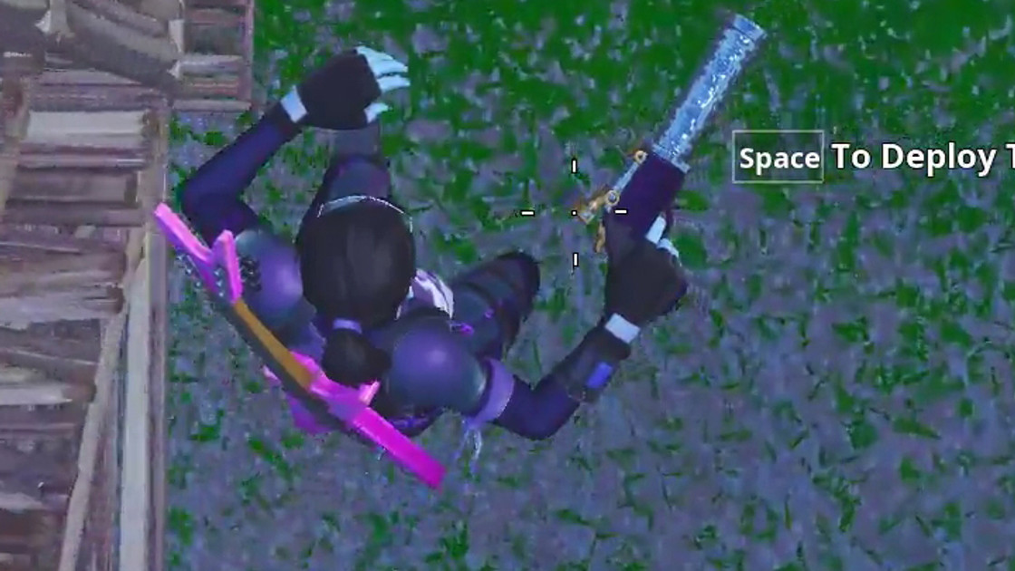 Fortnite : Éviter les dégâts de chute avec le Pistolet à silex, patch 8.11