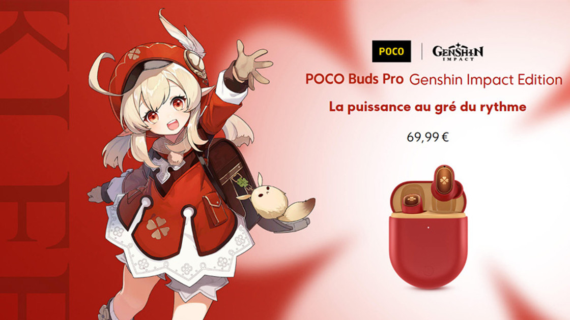 Poco Buds Pro Genshin Impact Edition, où les acheter ?