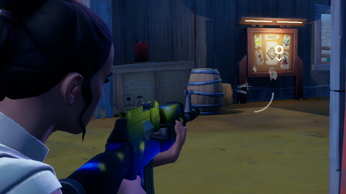 Accomplir les contrats de tableaux de contrat dans Fortnite, défi saison 7