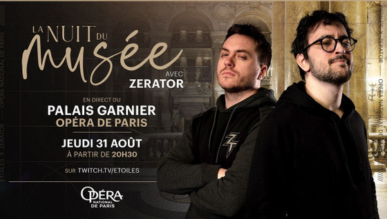 La Nuit du Musée revient avec Etoiles et Zerator à l'Opéra de Paris ! Toutes les infos