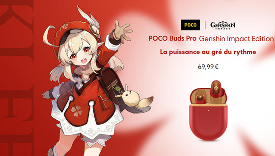 Où acheter les POCO Buds Pro Genshin Impact Edition ?