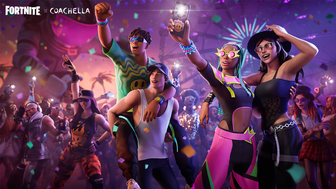 Fortnite x Coachella, un événement avec des défis en préparation ?