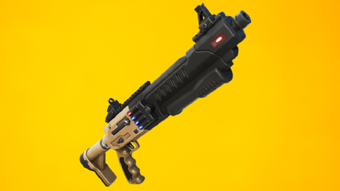 Fusil à Pompe à Amorce Fortnite, nouvelle arme au patch 21.30