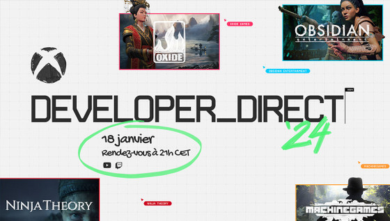 Xbox Developer Direct 2024 : Où et comment regarder l'événement du 18 Janvier 2024 ?