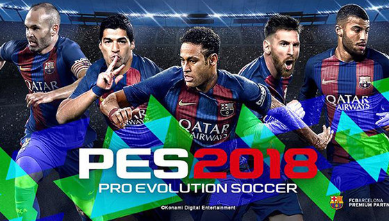 PES 2018 est disponible