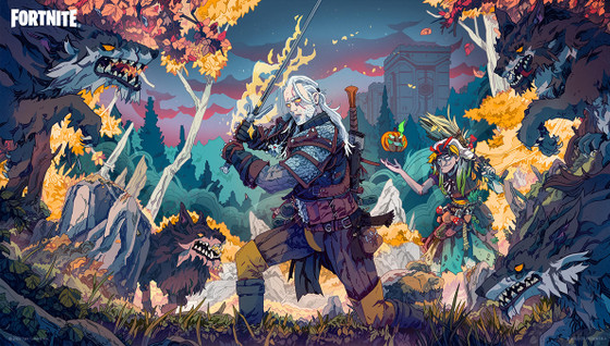 Geralt de Riv disponible sur Fortnite