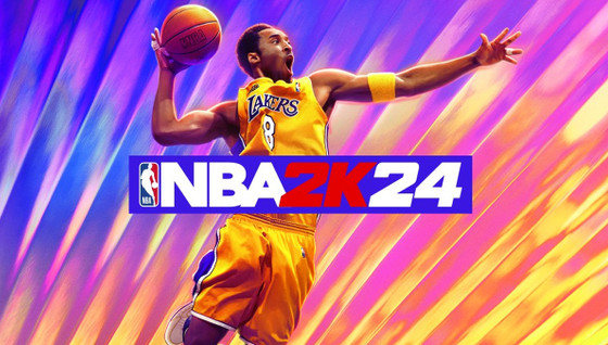 Kobe Bryant en couverture de NBA 2K24