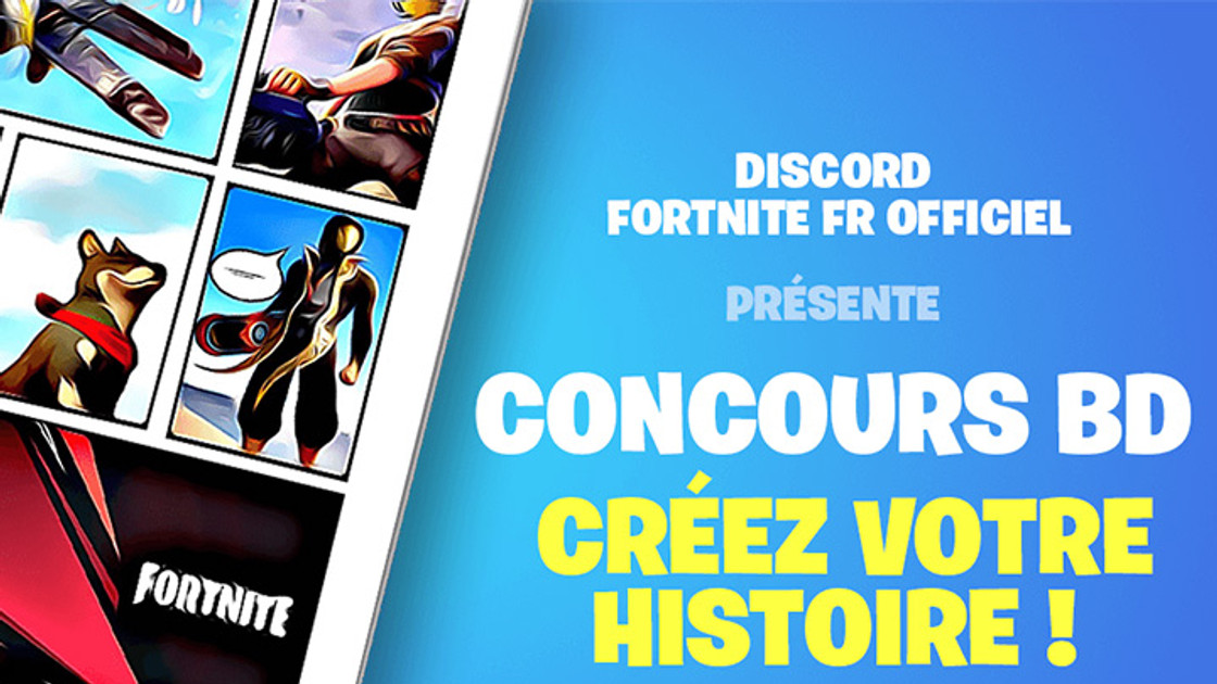 Fortnite : Un concours de BD officiel sur l'univers du jeu !