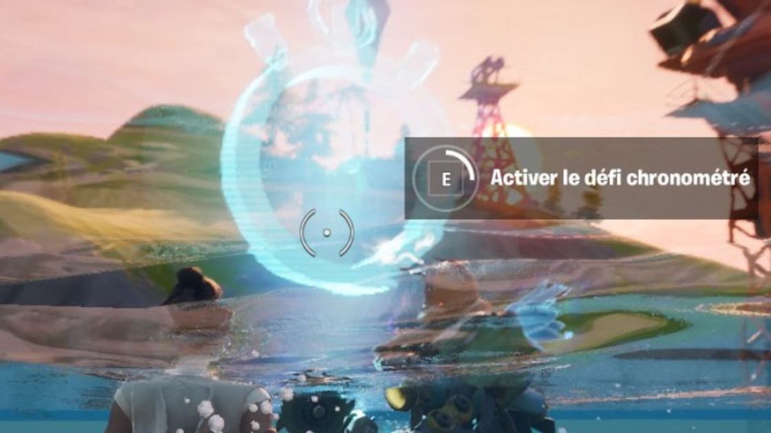 Fortnite : Défi de nage chronométré à Dirty Docks, défi Aquaman