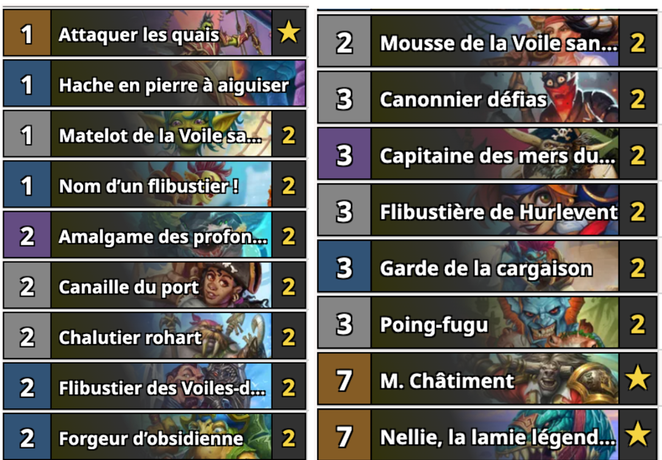 Deck-guerrier- warrior-pirate-quête-tierlist- crache-marche-roi- liche-hearthstone-hs