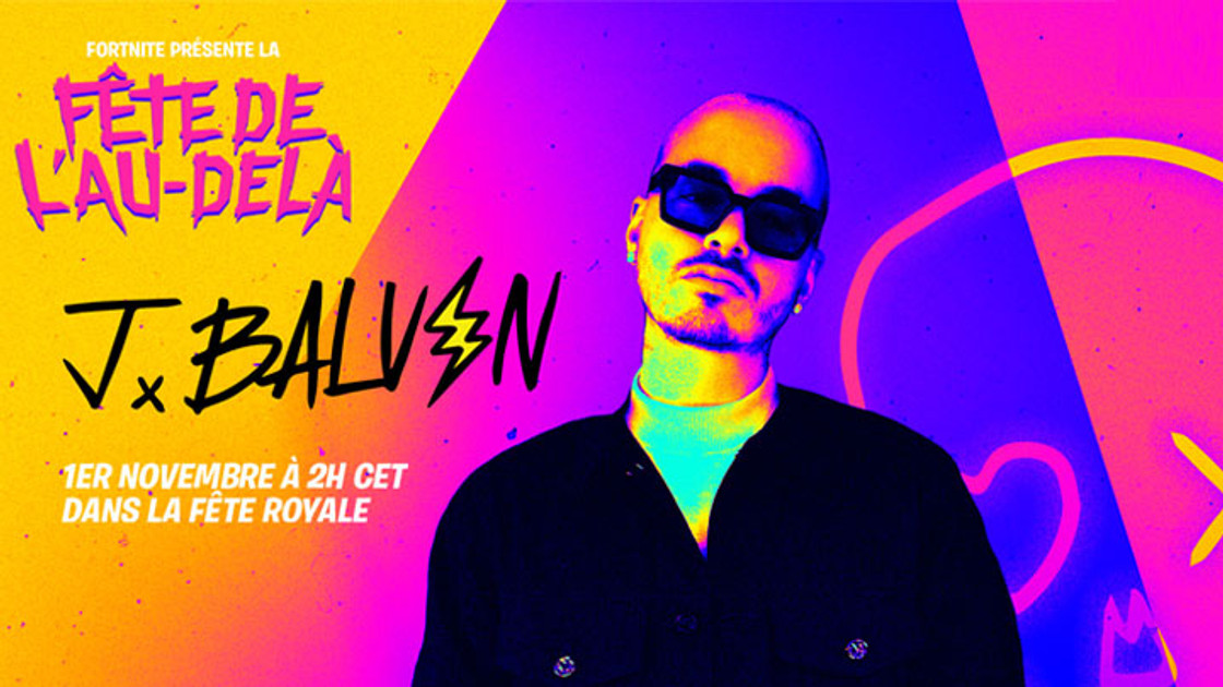 Fête de l'au-delà dans Fortnite avec J Balvin : infos, date et heure