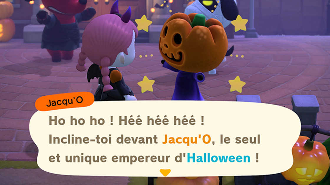 Jacqu'O, toutes les récompenses d'Halloween dans Animal Crossing : New Horizons