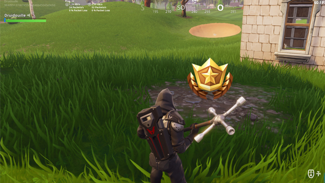 Fortnite : Chercher entre un pont couvert, une cascade et le 9e green, défi semaine 10