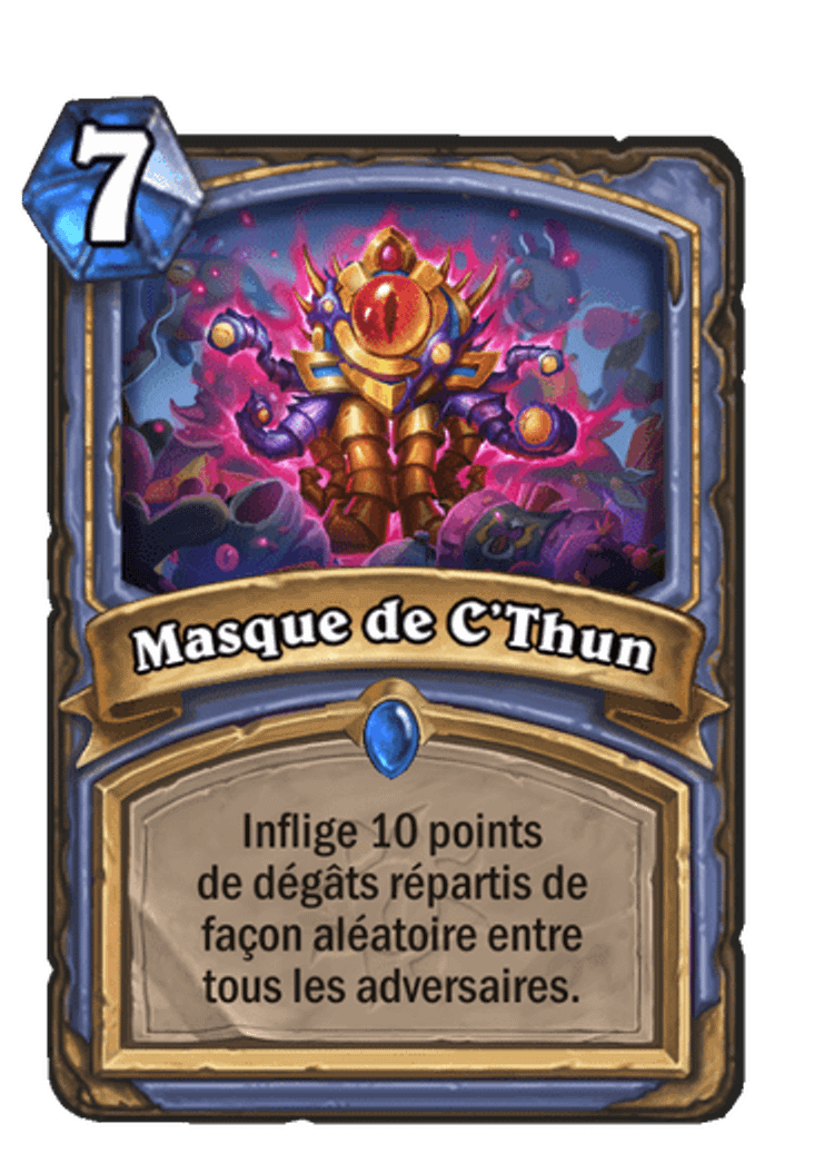 masque-cthun-carte-extension-folle-journee-sombrelune-hearthstone