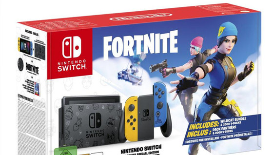 Une Switch spéciale Fortnite arrive le 30 octobre !