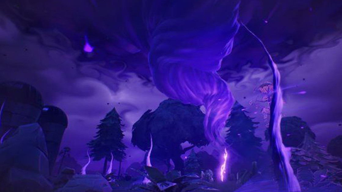 Fortnite : Puce 20 Décryptage, Chercher au centre de n'importe lequel des trois premiers cercles de tempête, Défi