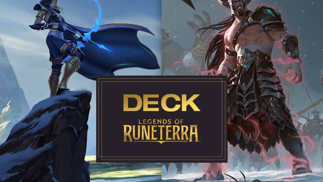 Legends of Runeterra : Deck Midrange Gel Freljord et Noxus avec Ashe et Tryndamere sur LoR