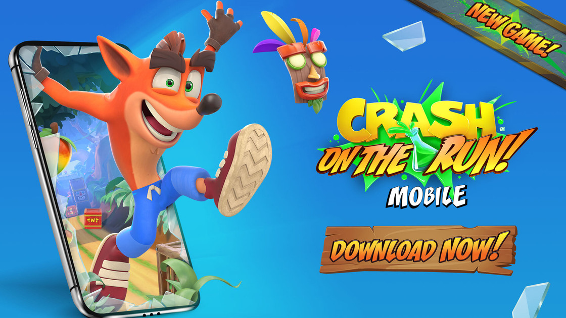 Crash Bandicoot On The Run APK, comment télécharger et installer le jeu ?