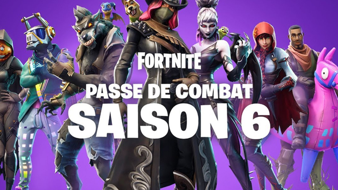 Fortnite : Passe de combat Saison 6, skins, contenu et récompenses