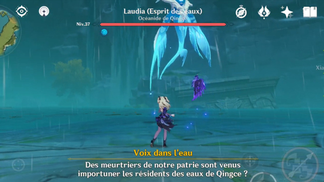 Esprit des eaux Genshin Impact, où le trouver et comment le battre ?