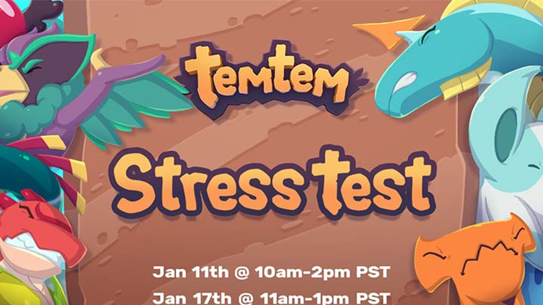 Temtem : Stress test, comment y participer et tester le jeu en avance ?